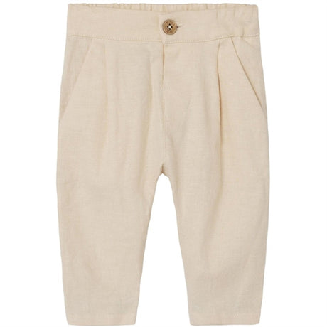 Lil'Atelier Bleached Sand Felix Pants