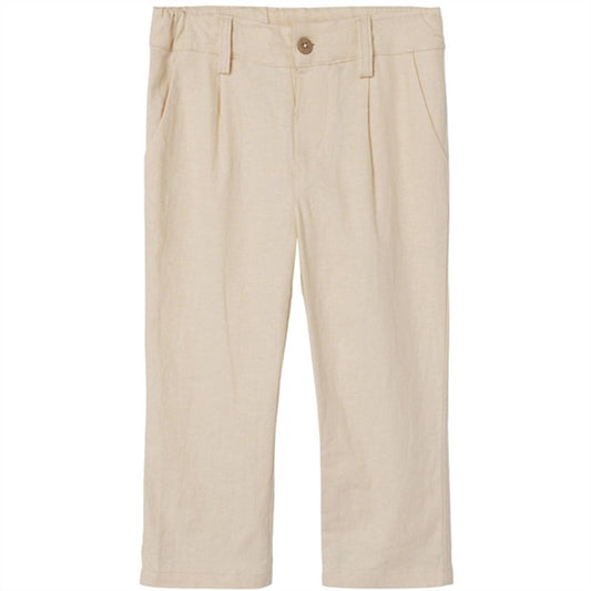 Lil'Atelier Bleached Sand Felix Pants