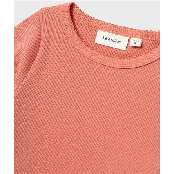 Lil'Atelier Canyon Clay Gago Kin Slim Blouse