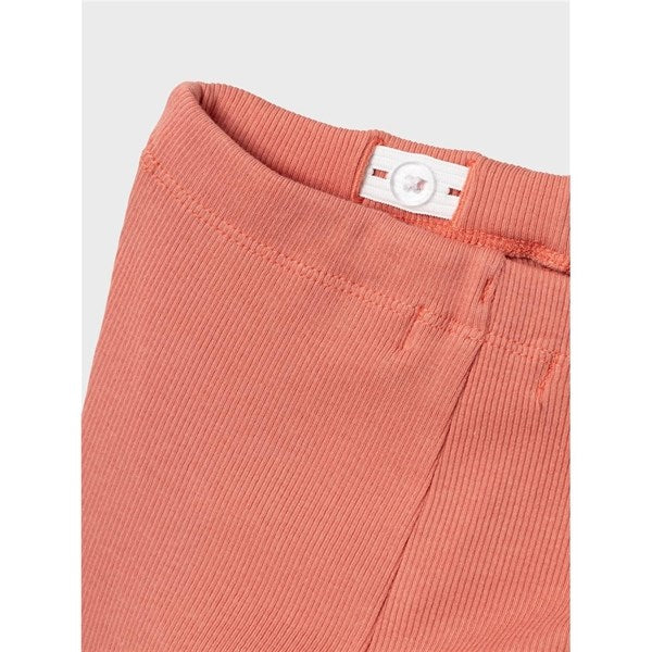 Lil'Atelier Canyon Clay Gago Kor Slim Bootcut Leggings