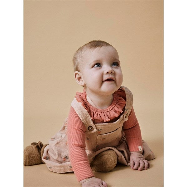 Lil'Atelier Cameo Rose Nelly Corduroy Dress
