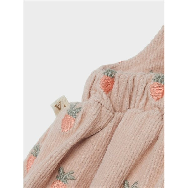Lil'Atelier Cameo Rose Nelly Corduroy Dress