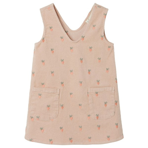 Lil'Atelier Cameo Rose Nelly Corduroy Spencer Dress
