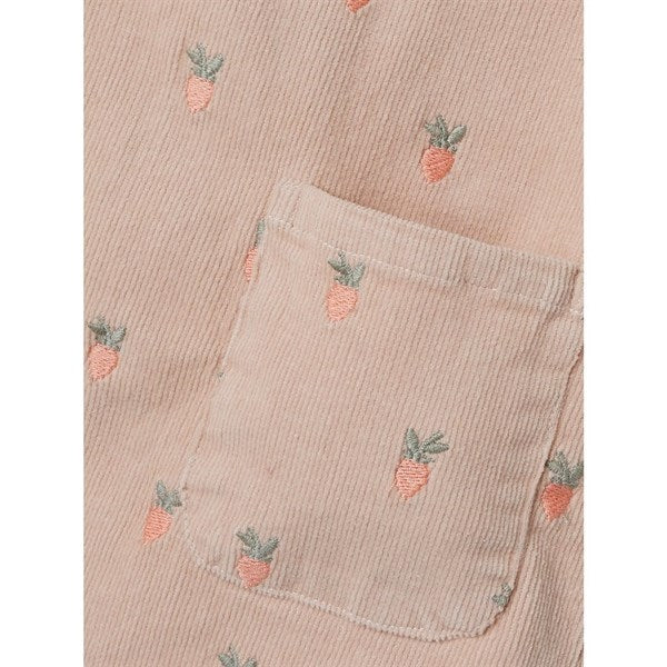 Lil'Atelier Cameo Rose Nelly Corduroy Spencer Dress