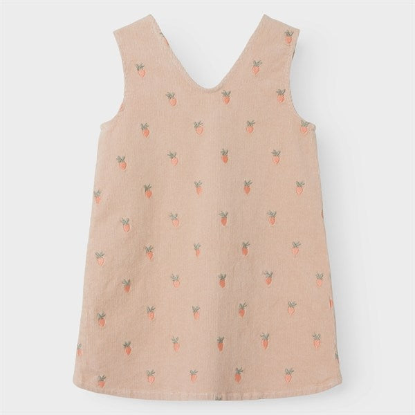 Lil'Atelier Cameo Rose Nelly Corduroy Spencer Dress