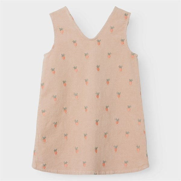 Lil'Atelier Cameo Rose Nelly Corduroy Spencer Dress 4