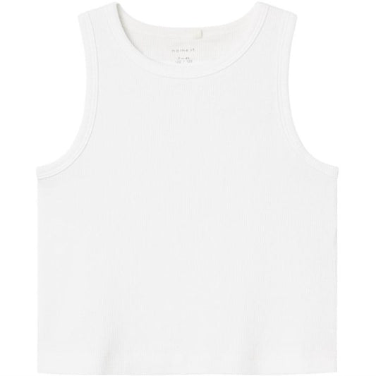 Name it Bright White Nakal Crop Top Noos