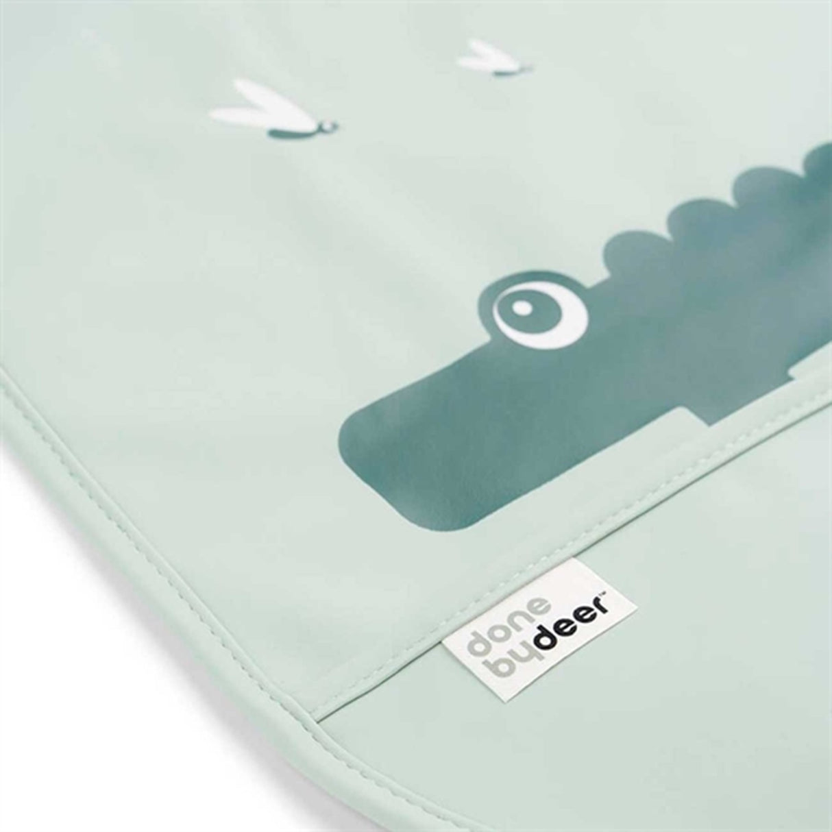 Done by Deer Hagesmæk W/Velcro 2-pack Croco Green
