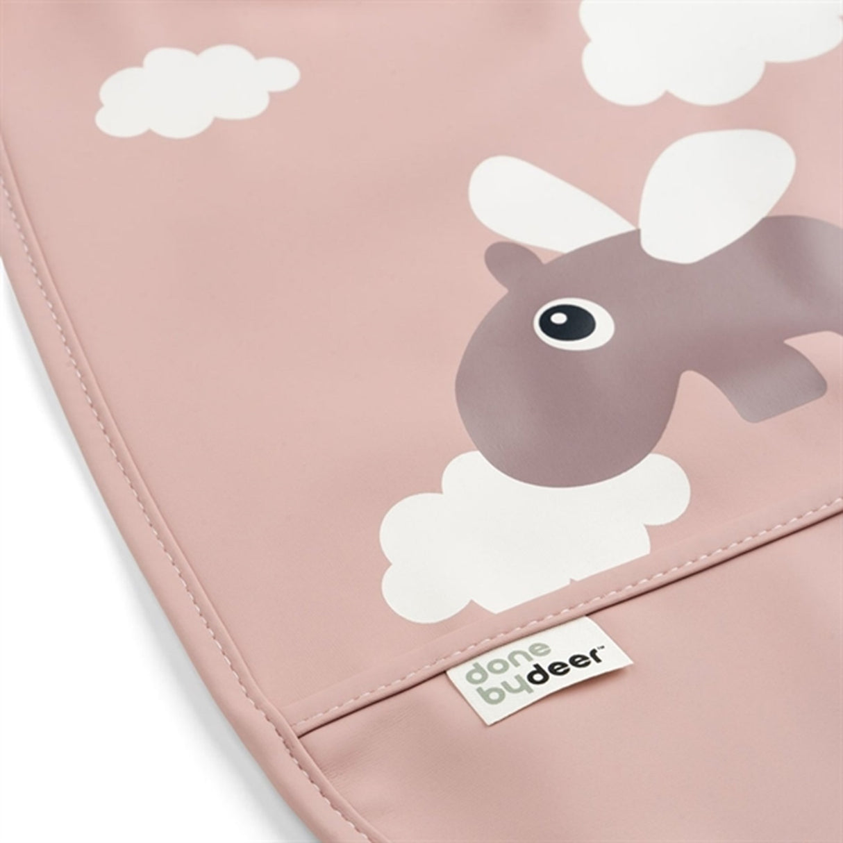 Done by Deer Bib Happy Clouds Powder