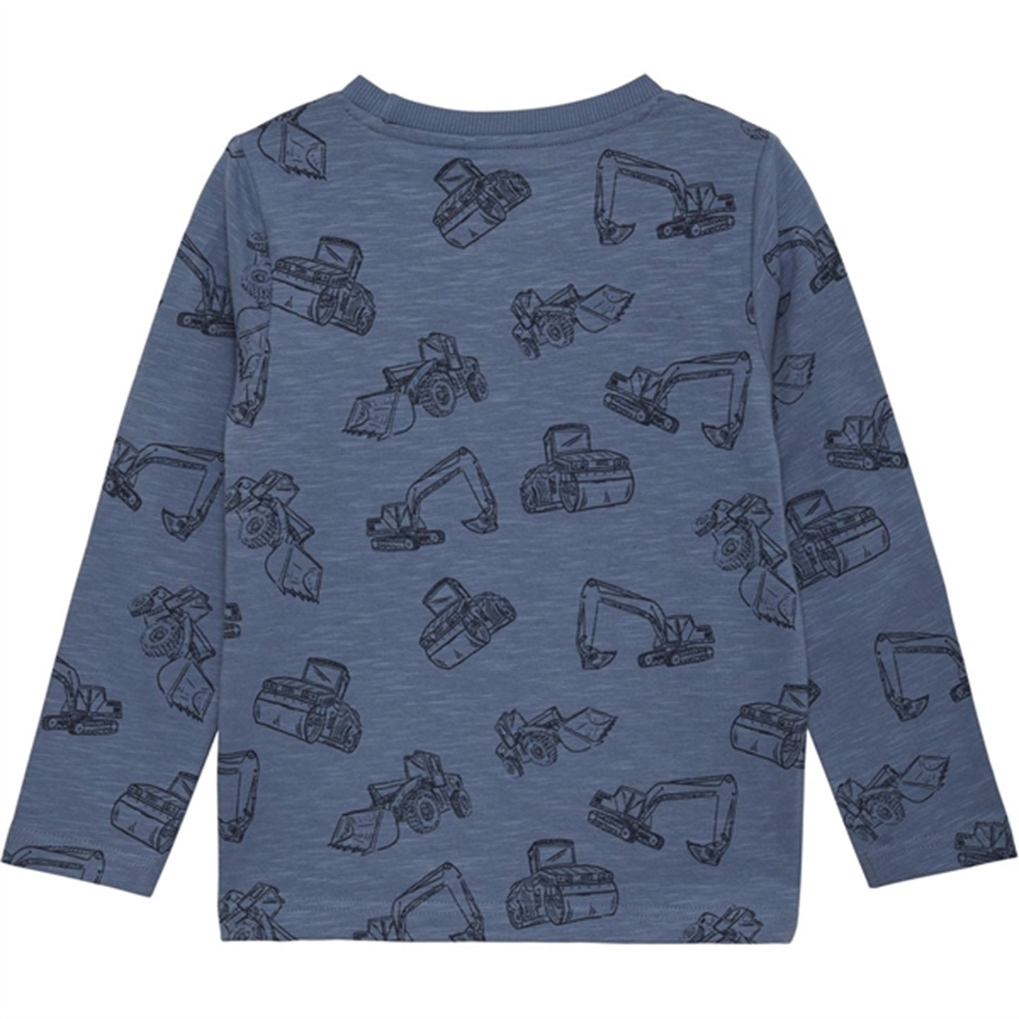 Minymo China Blue Bluse AOP