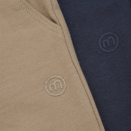 Minymo Blue Nights Sweatshorts 2-Pack