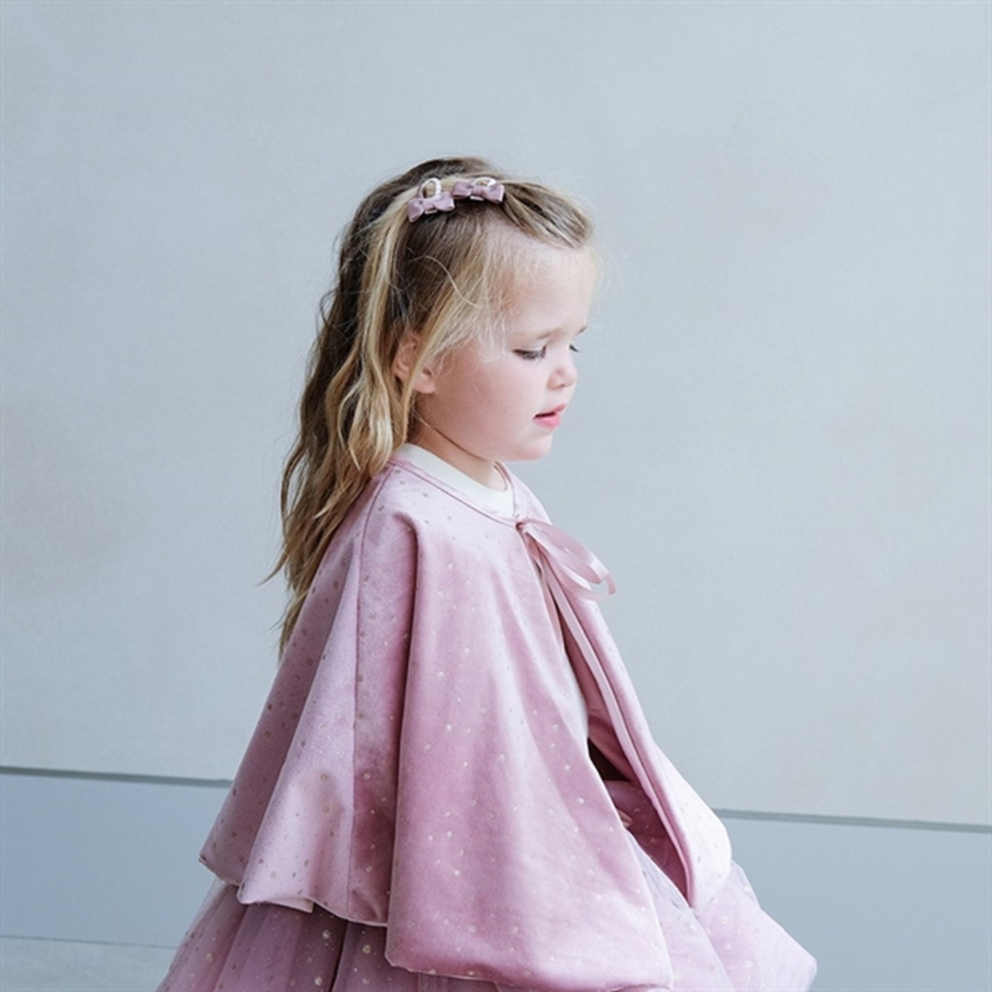 Mimi & Lula Cape Velvet Princess Pink Luxe