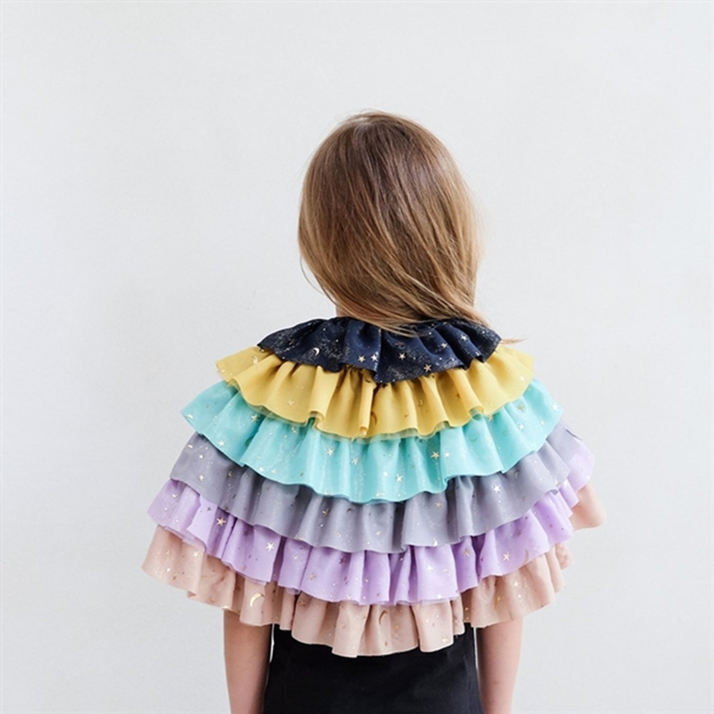 Mimi & Lula Cape Rainbow Ruffle