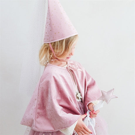Mimi & Lula Magic Wand Velvet Pink Stars And Moon