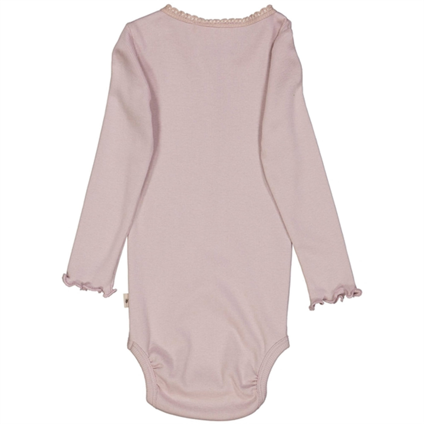 Wheat Soft Lilac Rib Lace Body