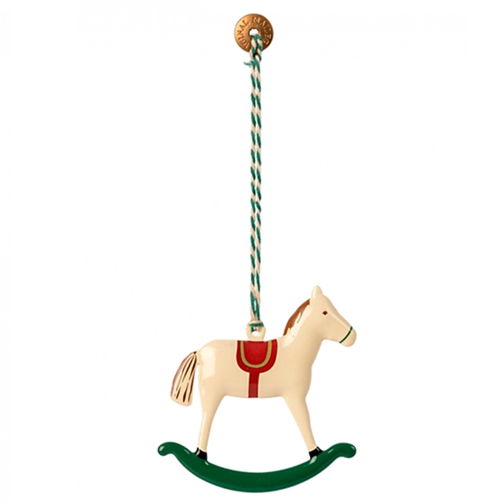 Maileg Metal Ornament, Rocking Horse