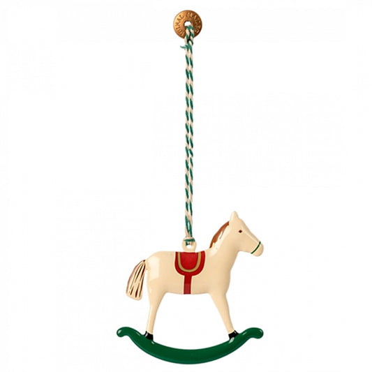 Maileg Metal Ornament, Rocking Horse