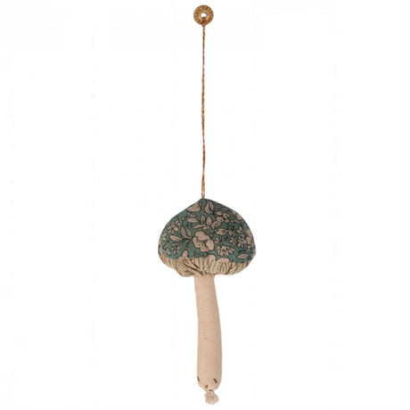 Maileg Mushroom Ornament, Blossom Blue
