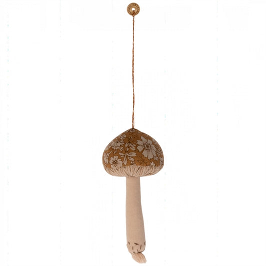 Maileg Mushroom Ornament, Blossom Yellow