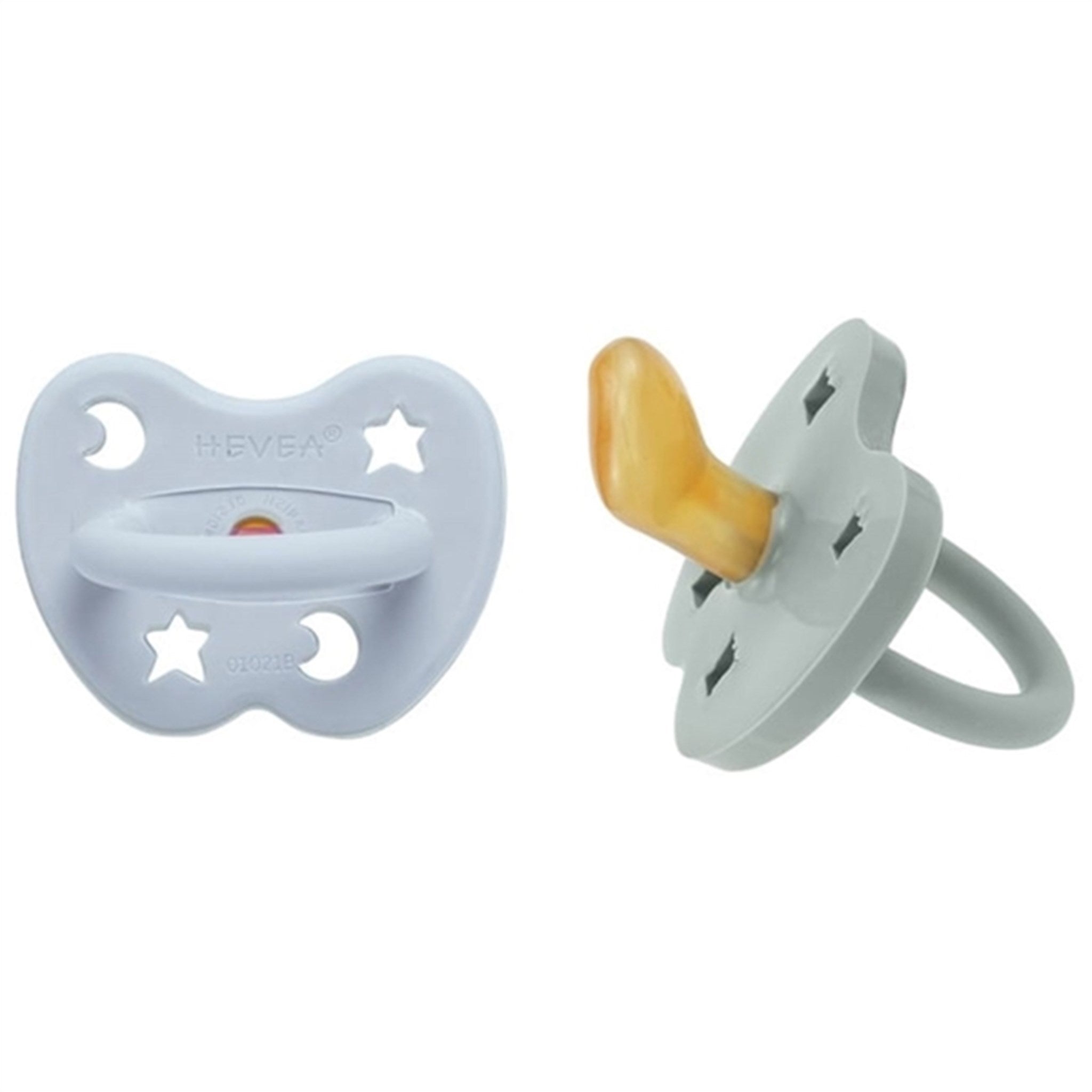 Hevea Pacifier 2-Pack Orthodontic Classic