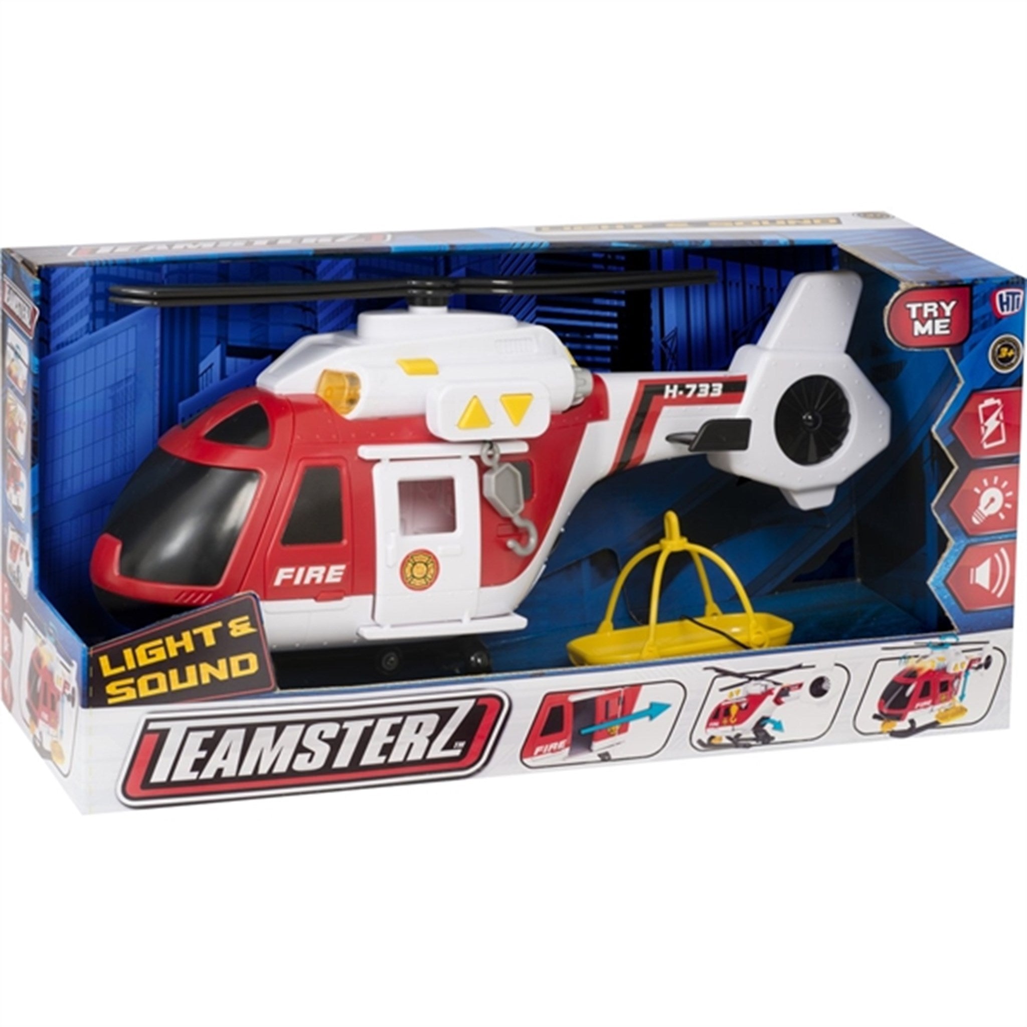 Teamsterz Large L&S Fire Helicopter 2