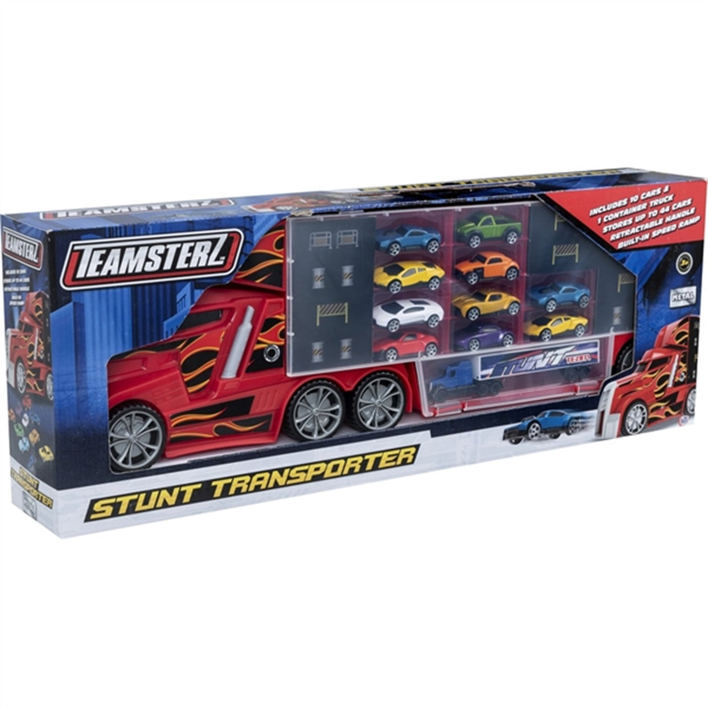 Teamsterz Stunt Transporter 10 Cars 4