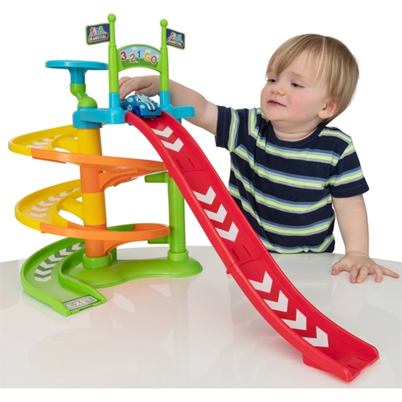 Tiny Teamsterz Raceway with 1 Car