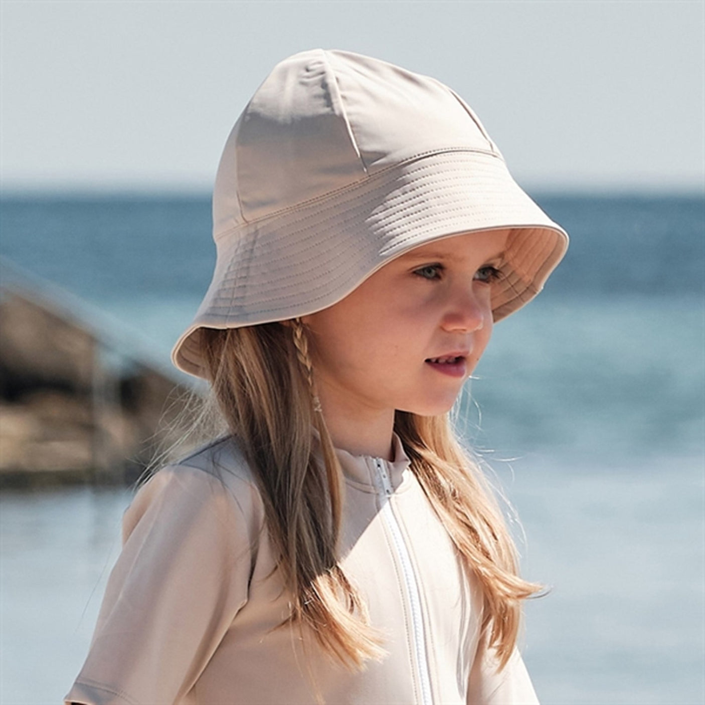 Petit Crabe Latte Frey Sun Hat