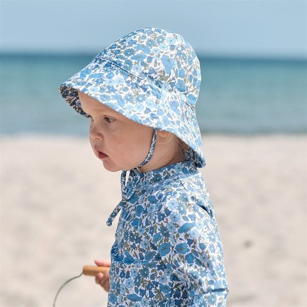 Petit Crabe Poppy & Daisy Frey Sun Hat Liberty© fabric