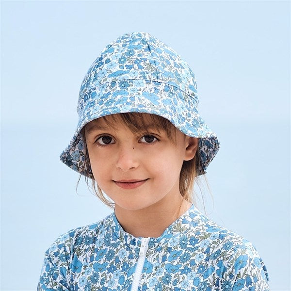 Petit Crabe Poppy & Daisy Frey Sun Hat Liberty© fabric