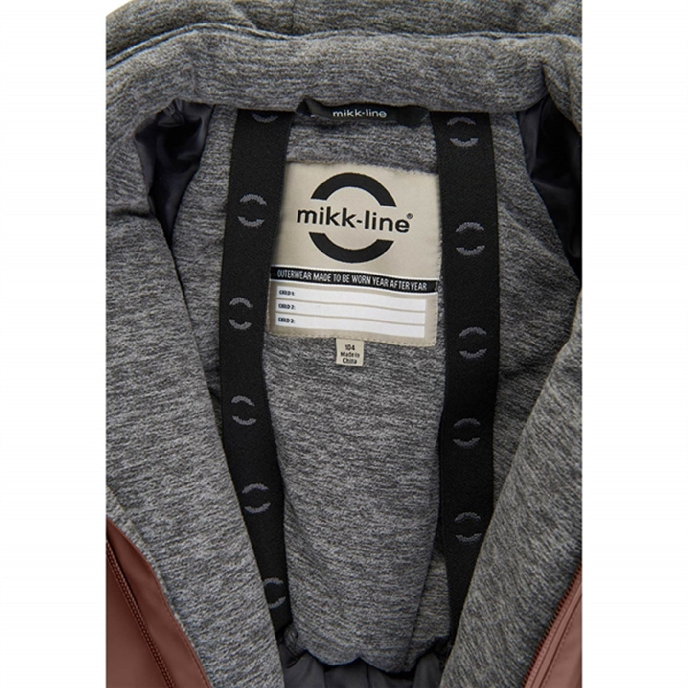 Mikk-Line Rain Suit Mink