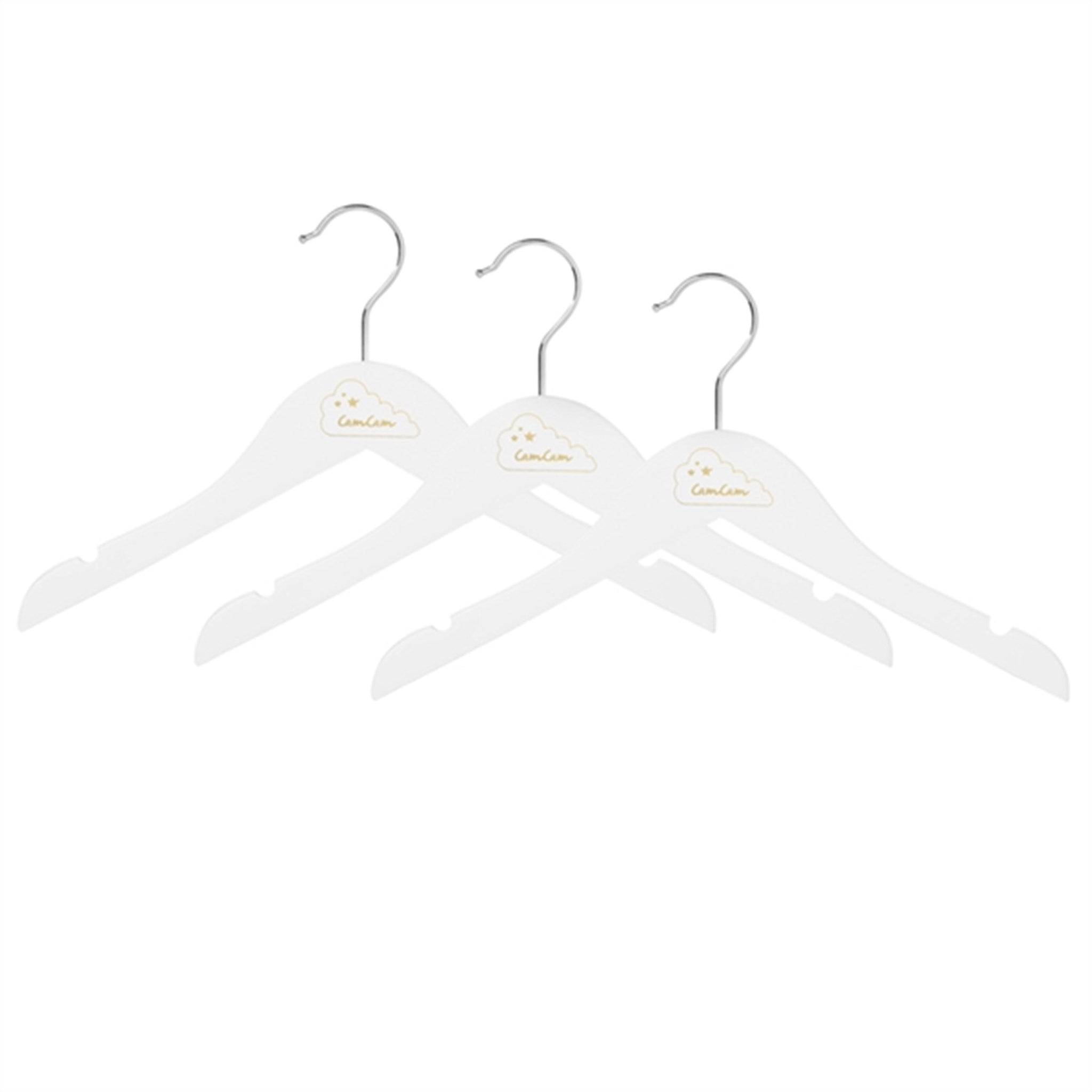 Cam Cam Copenhagen Hangers 3-pack White