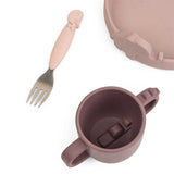 Done by Deer Peekaboo Dinner Set Deer Friends Powder