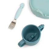 Done by Deer Peekaboo Dinner Set Deer Friends Powder