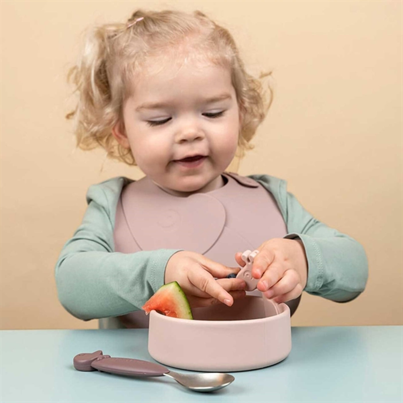 Done by Deer Peekaboo First Meal Set Deer Friends Powder