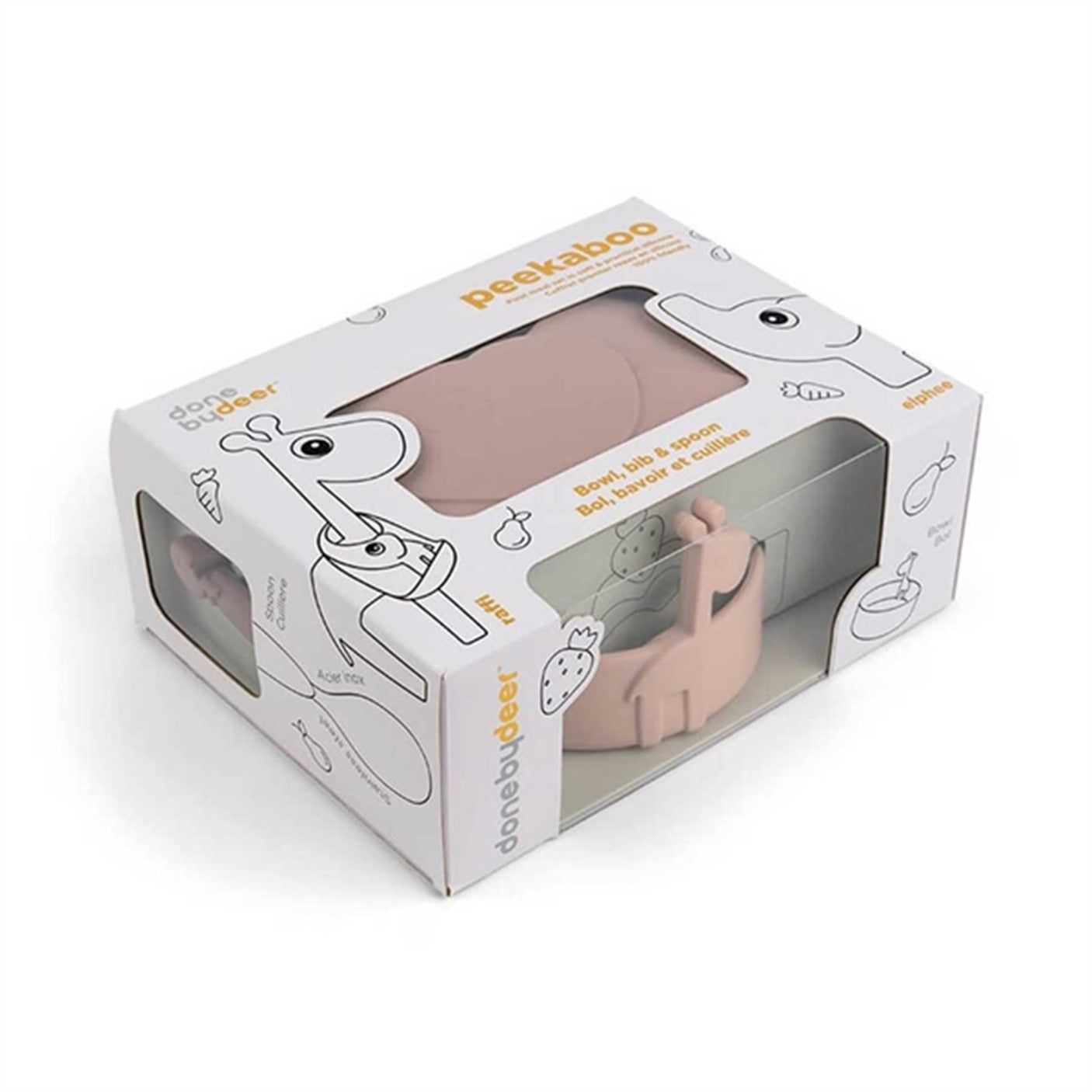 Done by Deer Peekaboo First Meal Set Deer Friends Powder