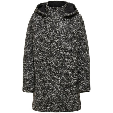 Kids ONLY Dark Grey Melange Sedonna Boucle Wool Jacket