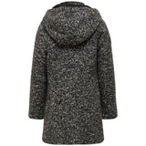 Kids ONLY Dark Grey Melange Sedonna Boucle Wool Jacket