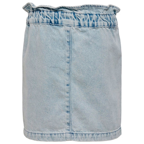 Kids ONLY Light Blue Denim Olina Frill Denim Skirt