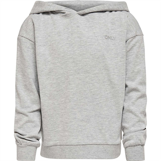 Kids ONLY Zoey Life Light Grey Melange Hoodie