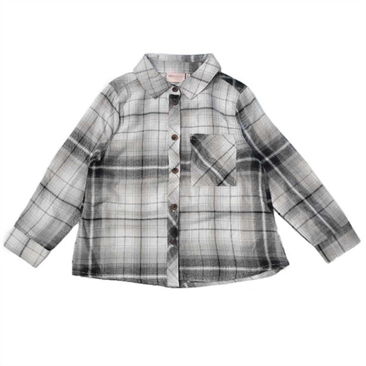 Kids ONLY Black Checks Riley Shirt