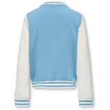 Kids ONLY Clear Sky / Cloud Dancer Rocky Bomber Jacket