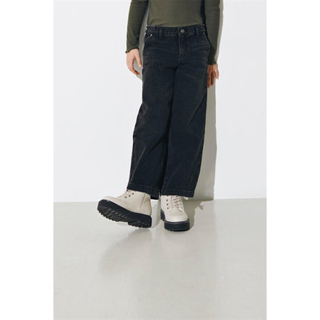 Kids ONLY Washed Black Comet Wide Denim Jeans Noos
