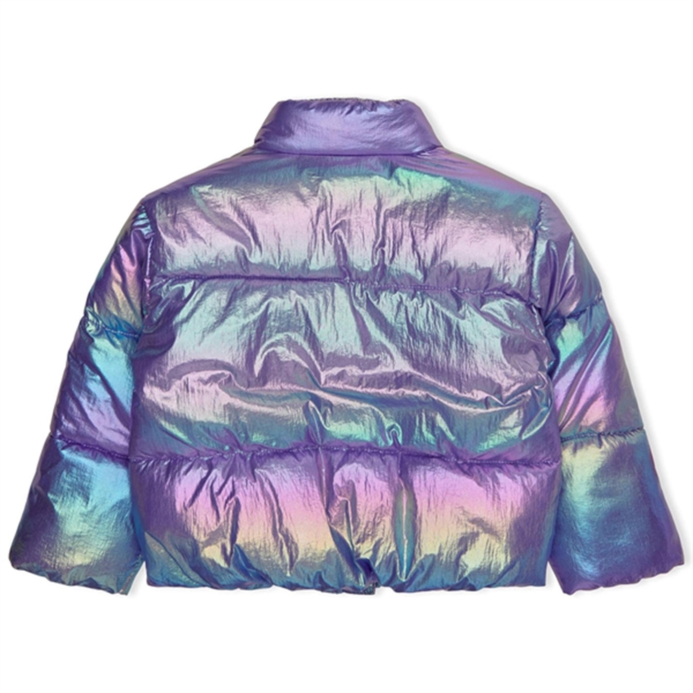 Kids ONLY MINI Purple Opulence Metallic Celine Short Quilt Jacket