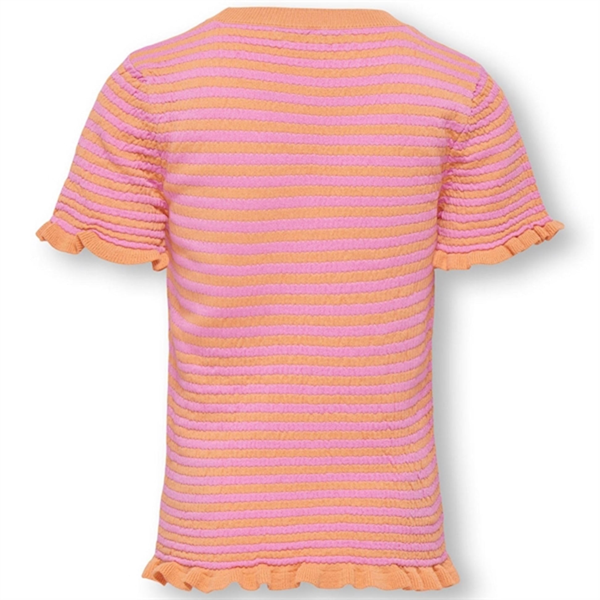 Kids ONLY Orange Chiffon Sally Crepe Top