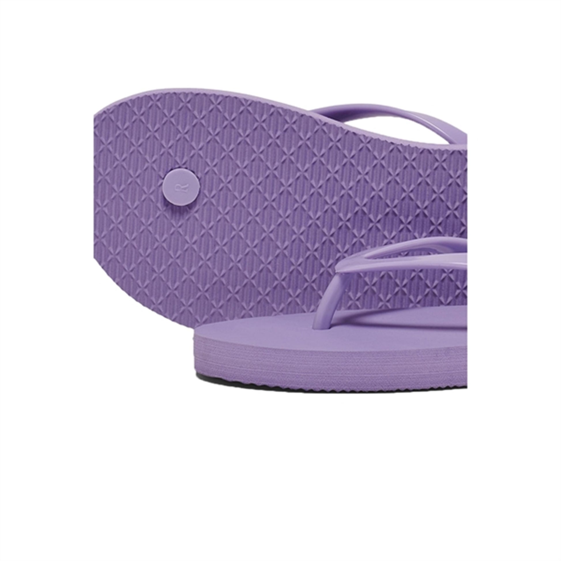 Kids ONLY Purple Rose Lisa Flower Flip Flop