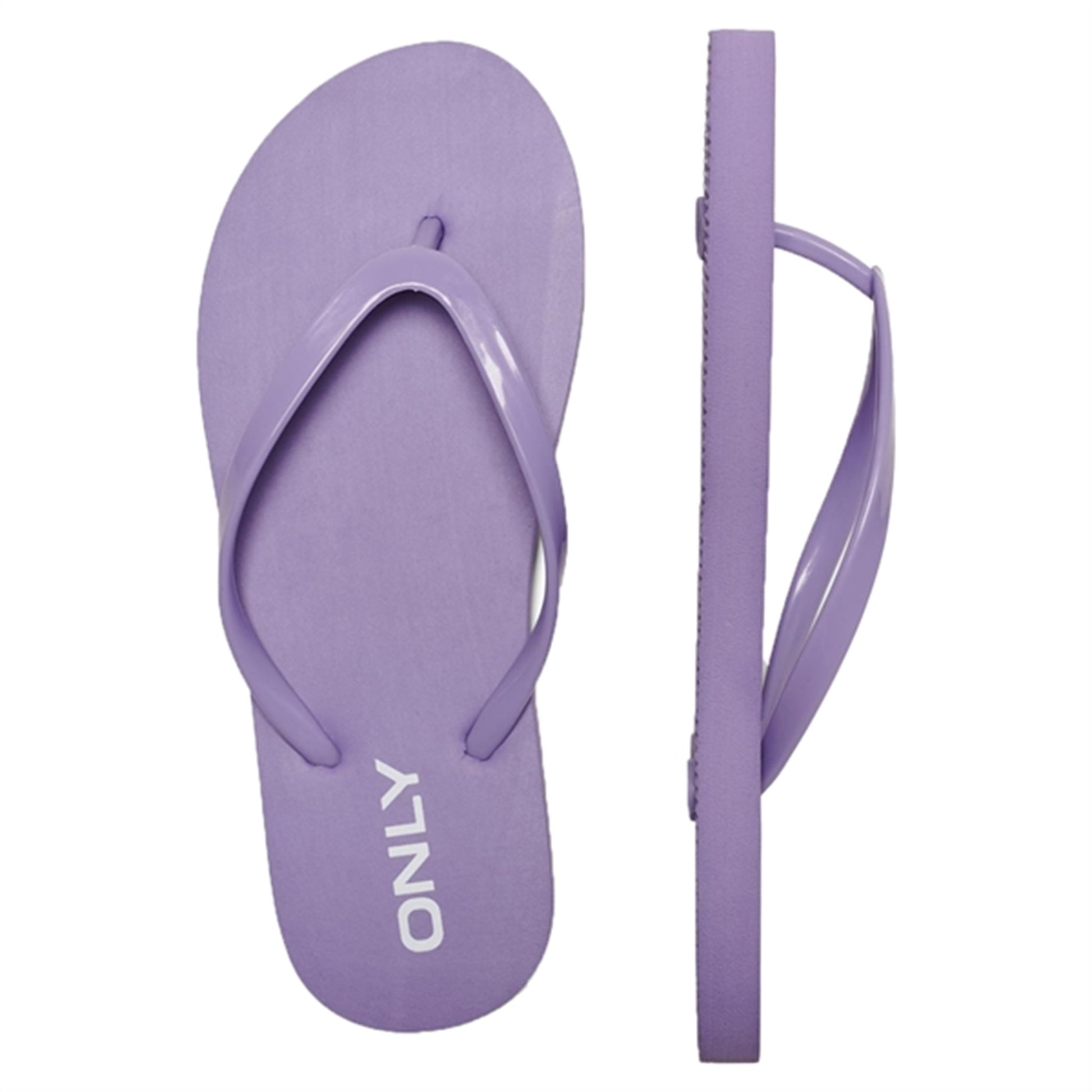 Kids ONLY Purple Rose Lisa Flower Flip Flop