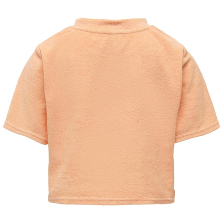 Kids ONLY Orange Chiffon Lelu Sweat Top