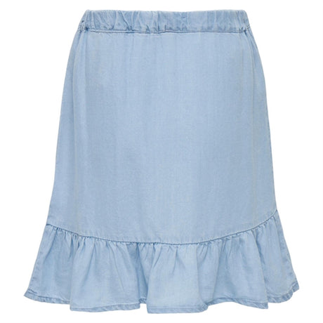 Kids ONLY Light Blue Denim Sofia Wrap Denim Skirt