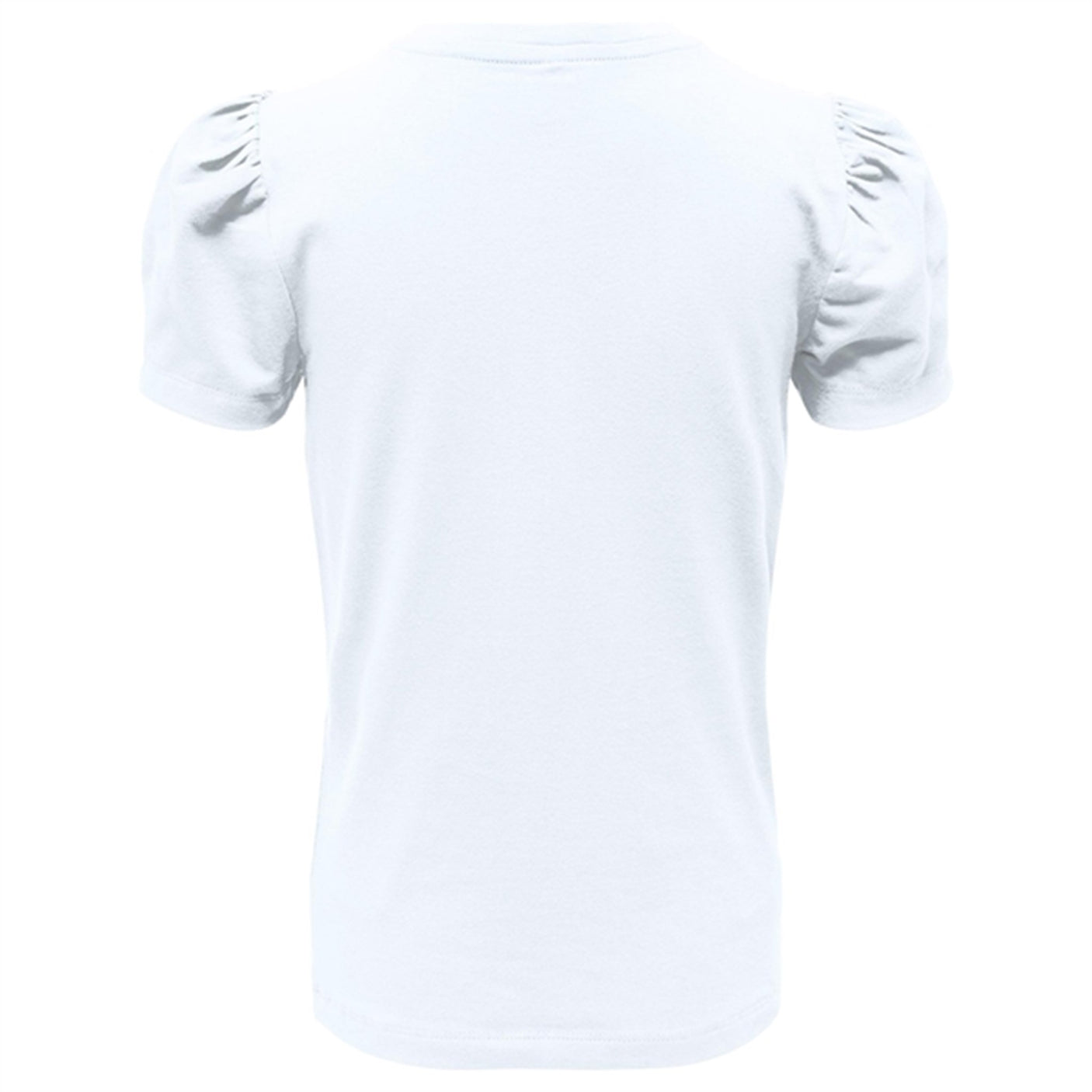 Kids ONLY Bright White Live Love Puff Top